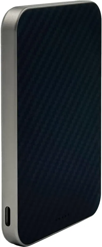 Внешний аккумулятор Magssory Pride Pro 5K Magnetic Power Bank, Qi2, титан