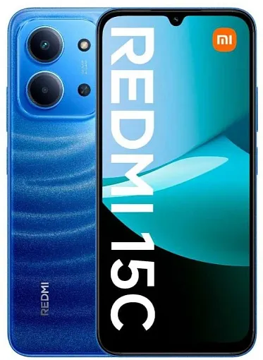 Смартфон Xiaomi Redmi 15C 4G 4/256 ГБ, синий